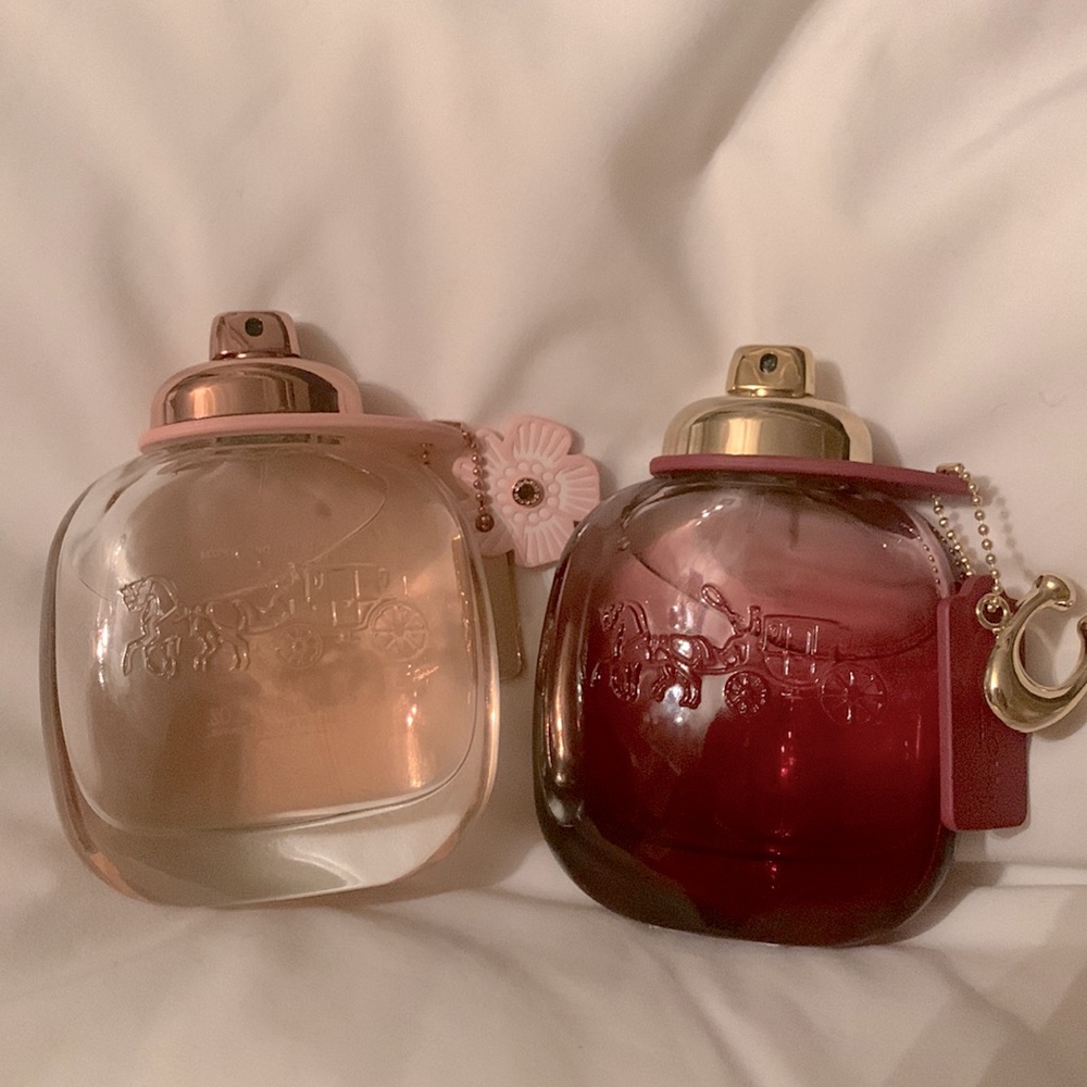 Two 3fl almost full coach perfumes:)